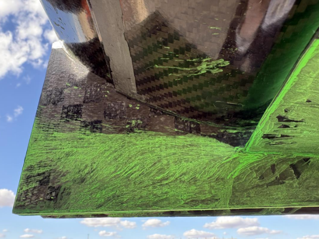 Endplate vortex physical test