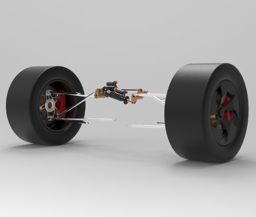 LMH2 Hypercar suspension upright